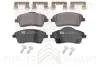 Bremsbelagsatz, Scheibenbremse Vorderachse NK 224836
