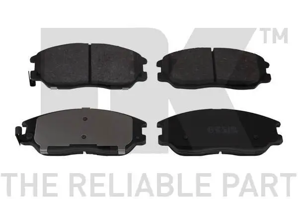 Bremsbelagsatz, Scheibenbremse Vorderachse NK 225012