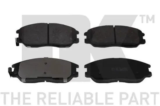 Bremsbelagsatz, Scheibenbremse Vorderachse NK 225012 Bild Bremsbelagsatz, Scheibenbremse Vorderachse NK 225012