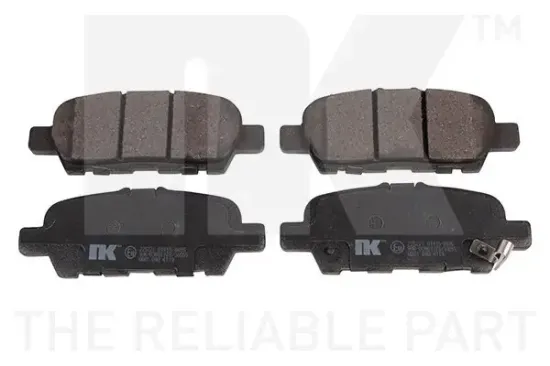 Bremsbelagsatz, Scheibenbremse Hinterachse NK 225221 Bild Bremsbelagsatz, Scheibenbremse Hinterachse NK 225221