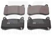 Bremsbelagsatz, Scheibenbremse Vorderachse NK 2266006
