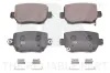 Bremsbelagsatz, Scheibenbremse Hinterachse NK 2266009