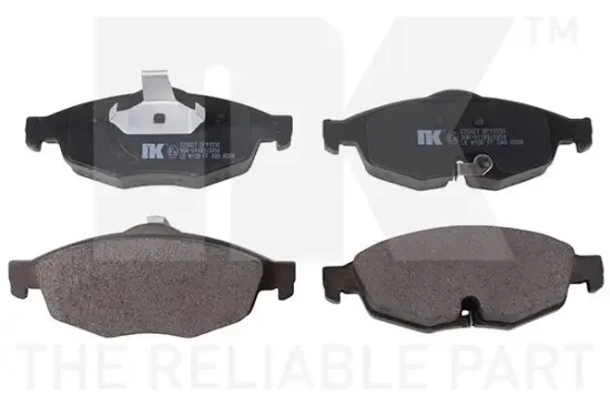 Bremsbelagsatz, Scheibenbremse Vorderachse NK 229327 Bild Bremsbelagsatz, Scheibenbremse Vorderachse NK 229327