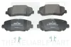Bremsbelagsatz, Scheibenbremse Vorderachse NK 229342