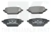 Bremsbelagsatz, Scheibenbremse Hinterachse NK 2299114