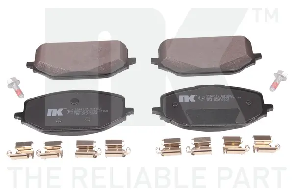 Bremsbelagsatz, Scheibenbremse NK 2299117