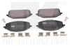 Bremsbelagsatz, Scheibenbremse NK 2299117