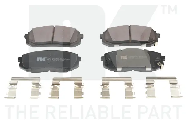 Bremsbelagsatz, Scheibenbremse Vorderachse NK 2299119