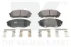 Bremsbelagsatz, Scheibenbremse Vorderachse NK 2299119
