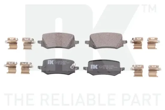 Bremsbelagsatz, Scheibenbremse Hinterachse NK 2299120 Bild Bremsbelagsatz, Scheibenbremse Hinterachse NK 2299120