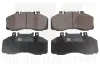 Bremsbelagsatz, Scheibenbremse Vorderachse NK 229976