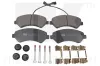 Bremsbelagsatz, Scheibenbremse NK 229995