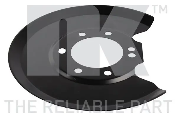 Spritzblech, Bremsscheibe Hinterachse links Hinterachse rechts NK 232506