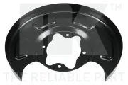 Spritzblech, Bremsscheibe Hinterachse rechts NK 233410