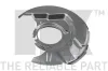 Spritzblech, Bremsscheibe Vorderachse rechts NK 234502