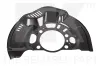 Spritzblech, Bremsscheibe Vorderachse links NK 234515
