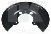 Spritzblech, Bremsscheibe Hinterachse NK 2347130