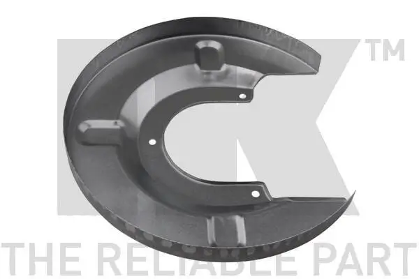 Spritzblech, Bremsscheibe Hinterachse links Hinterachse rechts NK 234725