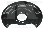 Spritzblech, Bremsscheibe Hinterachse links NK 239910