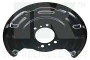 Spritzblech, Bremsscheibe Hinterachse rechts NK 239911
