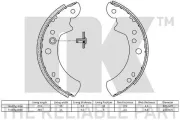 Bremsbackensatz NK 2745423