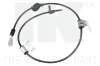 Sensor, Raddrehzahl Vorderachse rechts NK 294404