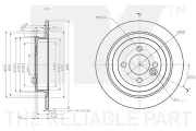 Bremsscheibe NK 312368