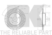 Bremsscheibe NK 313228