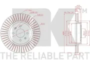 Bremsscheibe NK 313970