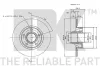 Bremsscheibe Hinterachse NK 313647 Bild Bremsscheibe Hinterachse NK 313647