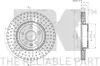 Bremsscheibe Vorderachse NK 313671 Bild Bremsscheibe Vorderachse NK 313671
