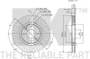 Bremsscheibe Vorderachse NK 313720 Bild Bremsscheibe Vorderachse NK 313720