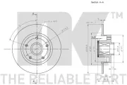 Bremsscheibe NK 3147153