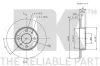 Bremsscheibe NK 319922 Bild Bremsscheibe NK 319922
