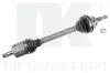 Antriebswelle Vorderachse links NK 5047257 Bild Antriebswelle Vorderachse links NK 5047257
