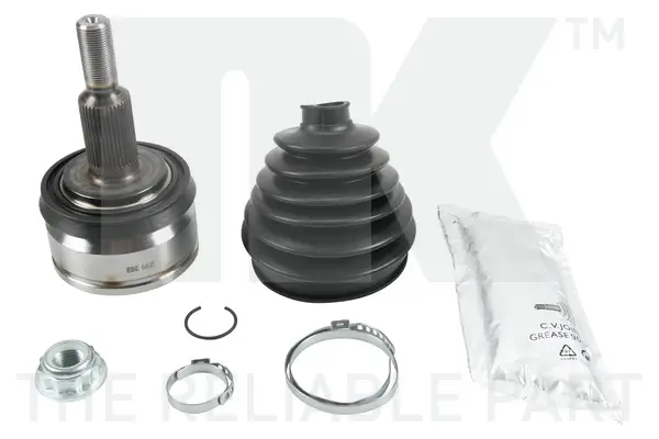 Gelenksatz, Antriebswelle Vorderachse links Vorderachse rechts radseitig NK 5147220