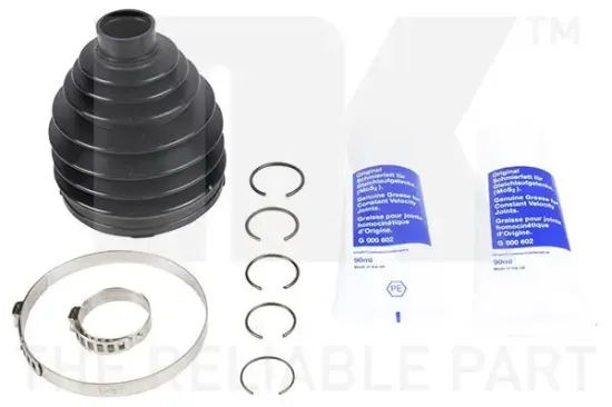 Faltenbalgsatz, Antriebswelle Vorderachse links Vorderachse rechts radseitig NK 522219 Bild Faltenbalgsatz, Antriebswelle Vorderachse links Vorderachse rechts radseitig NK 522219