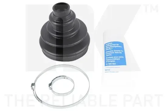 Faltenbalgsatz, Antriebswelle Vorderachse radseitig NK 522312 Bild Faltenbalgsatz, Antriebswelle Vorderachse radseitig NK 522312