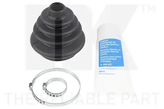 Faltenbalgsatz, Antriebswelle Vorderachse radseitig NK 522324 Bild Faltenbalgsatz, Antriebswelle Vorderachse radseitig NK 522324