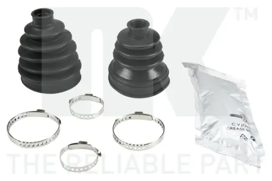 Faltenbalgsatz, Antriebswelle Vorderachse links Vorderachse rechts getriebeseitig radseitig NK 522530 Bild Faltenbalgsatz, Antriebswelle Vorderachse links Vorderachse rechts getriebeseitig radseitig NK 522530