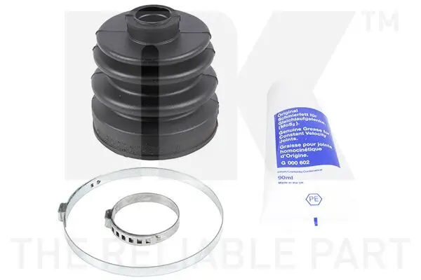 Faltenbalgsatz, Antriebswelle Vorderachse radseitig NK 523005