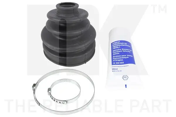 Faltenbalgsatz, Antriebswelle Vorderachse radseitig NK 524508