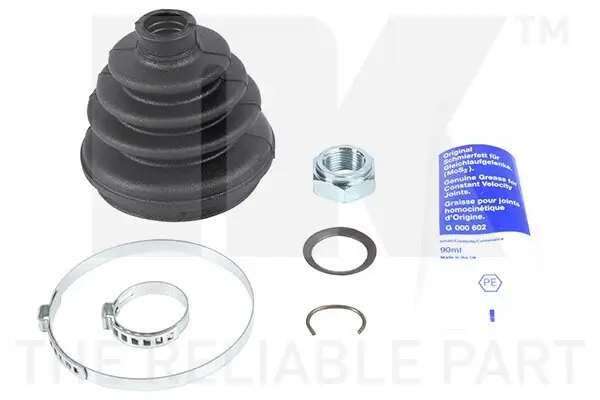 Faltenbalgsatz, Antriebswelle Vorderachse radseitig NK 524707
