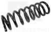 Fahrwerksfeder Hinterachse links Hinterachse rechts NK 543375