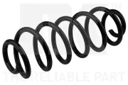 Fahrwerksfeder Hinterachse links Hinterachse rechts NK 5447132