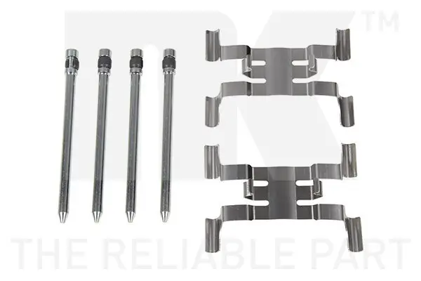 Zubehörsatz, Scheibenbremsbelag NK 7910040