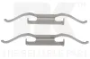 Zubehörsatz, Scheibenbremsbelag Vorderachse NK 7915148