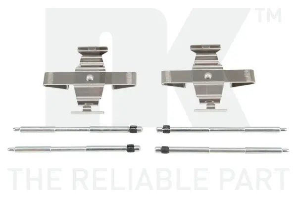 Zubehörsatz, Scheibenbremsbelag Vorderachse NK 79151890