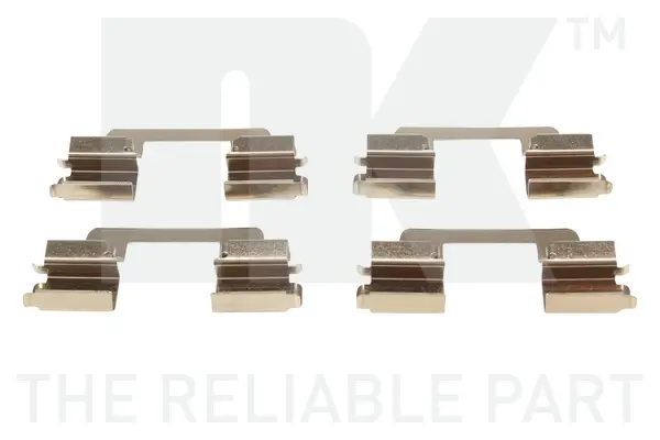 Zubehörsatz, Scheibenbremsbelag NK 79151892