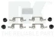 Zubehörsatz, Scheibenbremsbelag Vorderachse NK 79151894